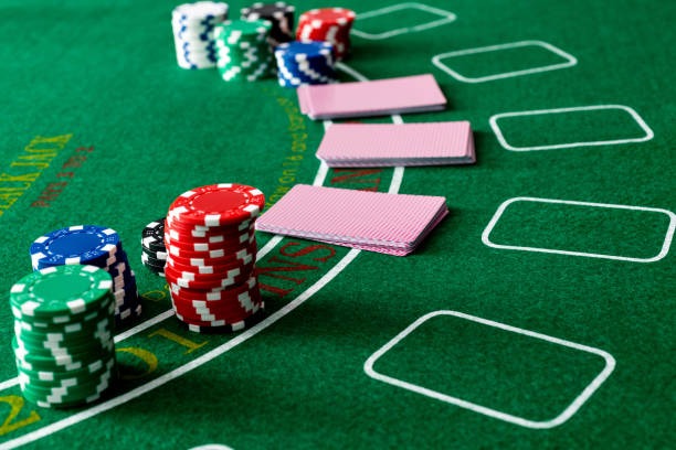 Live dealer managing a Speed Blackjack table Speed Blackjack dealer and live studio setup